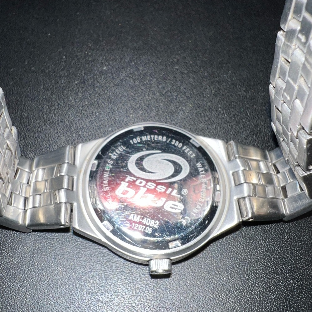 Fossil Watch with mother of pearl face - Picture 6 of 9